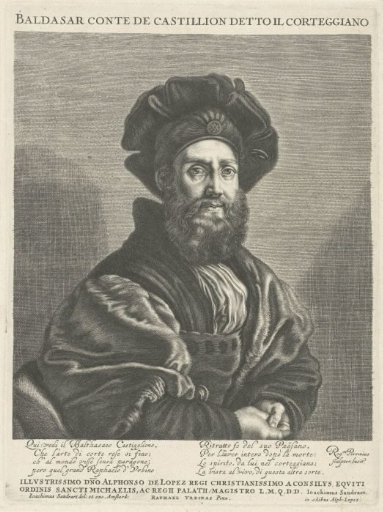 Portrait of Baldassare Castiglione