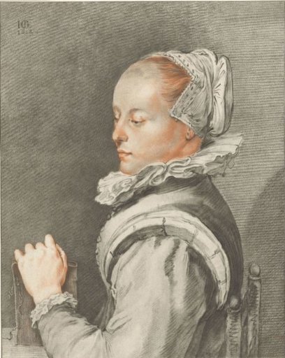 Portrait of a young woman