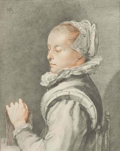 Portrait of a young woman