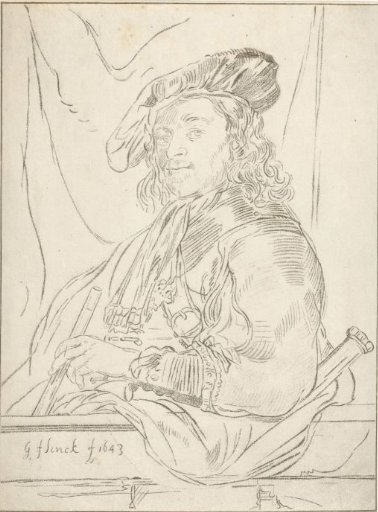 Man at a parapet