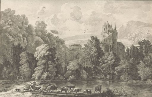 Valley with Castle