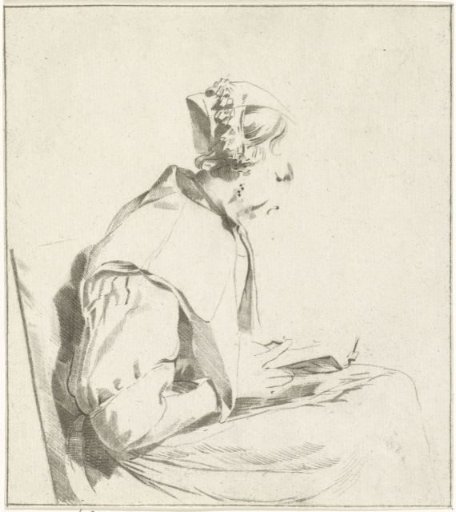 Reading woman