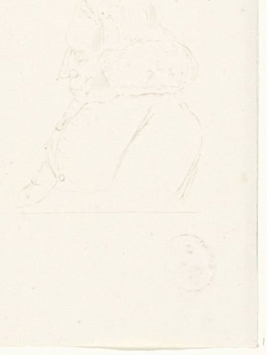 Portrait of Willem Teunisz. Block