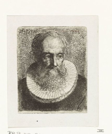 Portrait of an unknown man