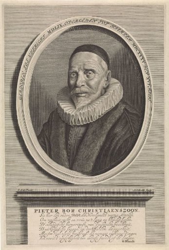 Portrait of Pieter Christiaansz. Bor