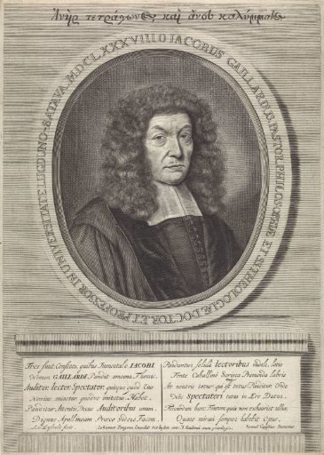 Portrait of Jacobus Gaillardus
