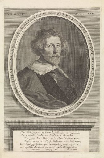 Portrait of Pieter Cornelisz. Hooft
