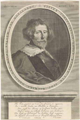 Portrait of Pieter Cornelisz. Hooft