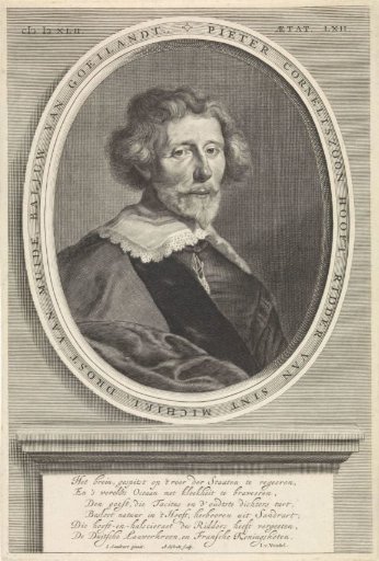Portrait of Pieter Cornelisz. Hooft
