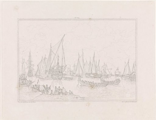 Ships at the roadstead