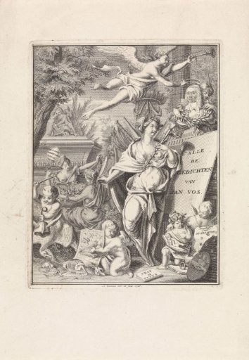 Allegory on the Writing of Jan Vos