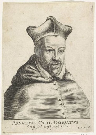 Portrait of the French Cardinal Arnaud d'Ossat