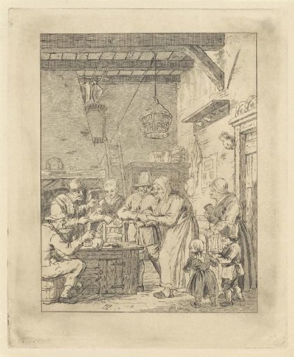 Company in an interior