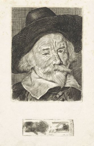 Portrait of Petrus Scriverius