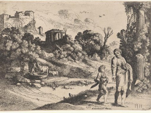 Abraham and Isaac on the Way to the Sacrifice