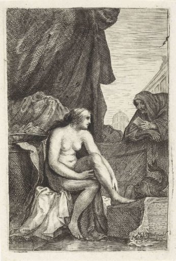 Bathsheba Receives David's Invitation