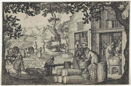 Laundry and Bleaching Fields, ca. 1600