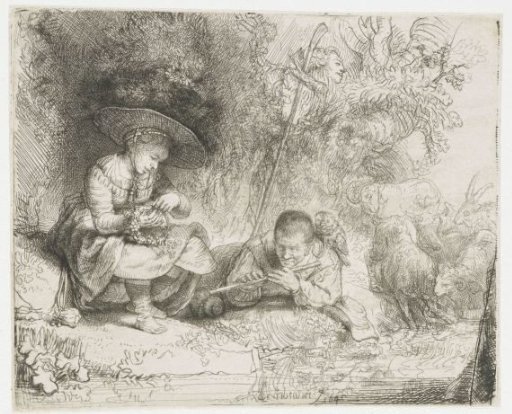 The flute player