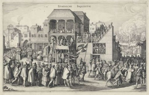 Auto-da-fe in Valladolid, 1558