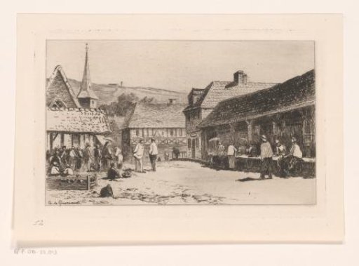 Market in Veules