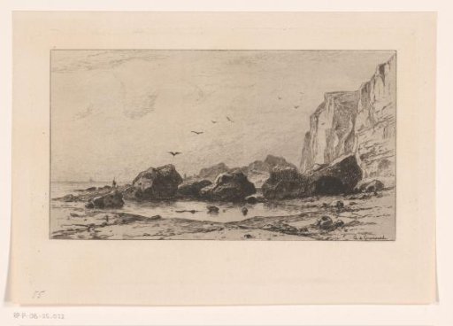 Rocky outcrops near Veules