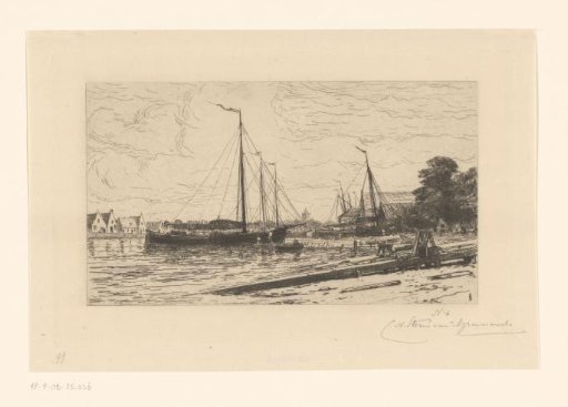 Shipyard in Muiden