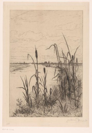 View of a canal near Loosdrecht