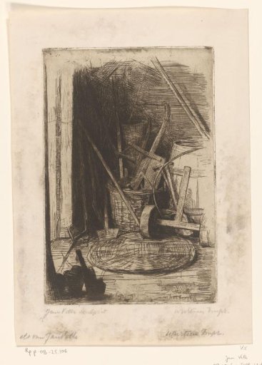 In the woodshed