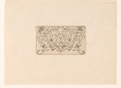 Vignette with flowers and birds