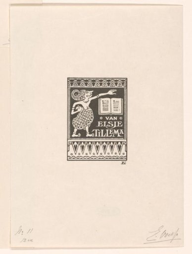 Ex libris of Elsje Tillema