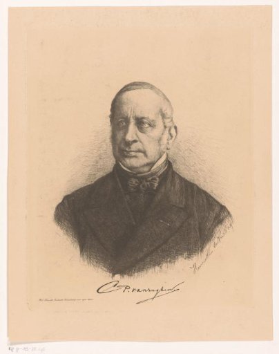 Portrait of Christiaan Pieter van Eeghen