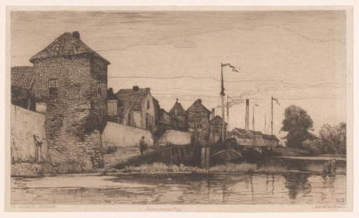 The Harbour at Leerdam