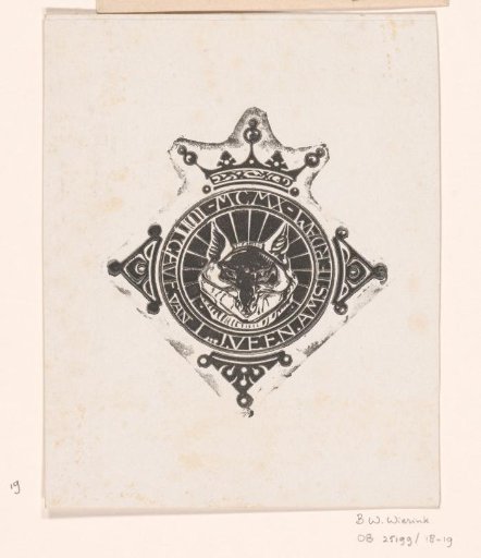 Vignette for publisher L.J. Veen