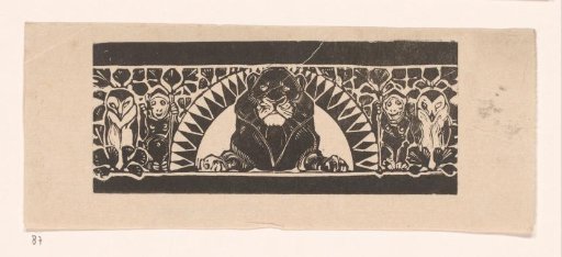 Lion, owls and monkeys