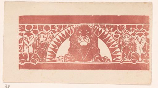 Lion, owls and monkeys