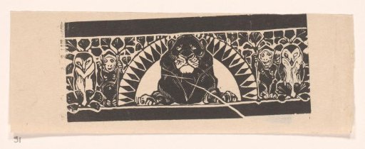 Lion, owls and monkeys