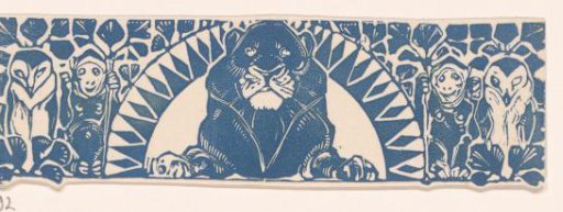 Lion, monkeys and owls