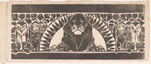 Lion, owls and monkeys