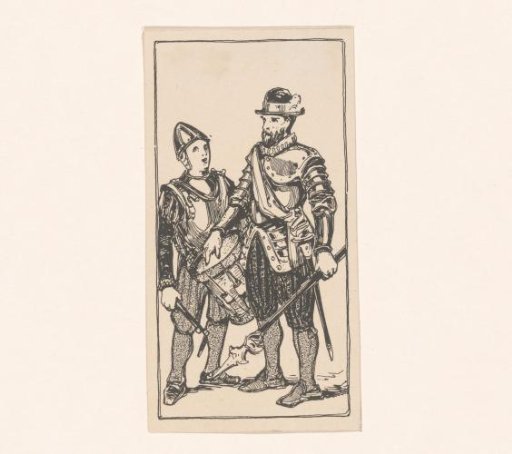 Soldier and a drummer