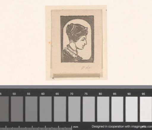 Head of a woman