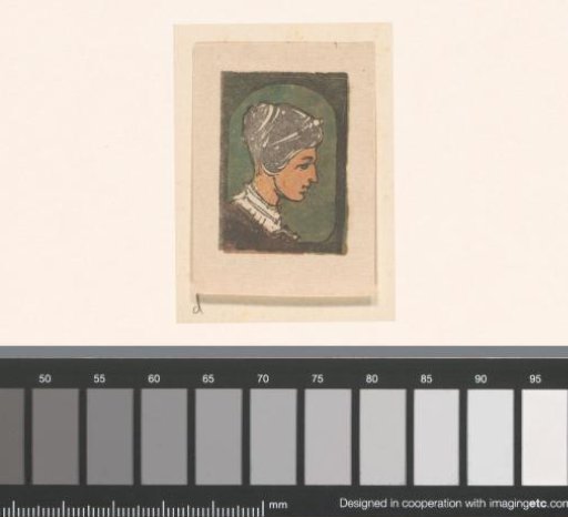 Head of a woman