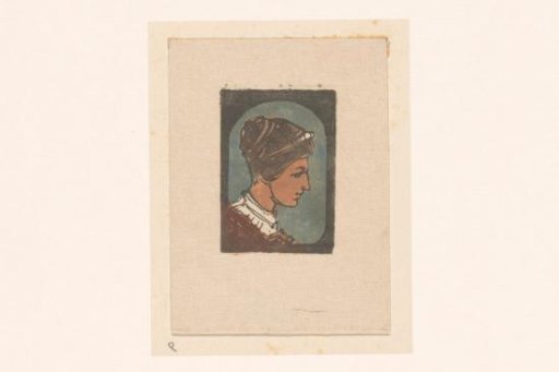 Head of a woman