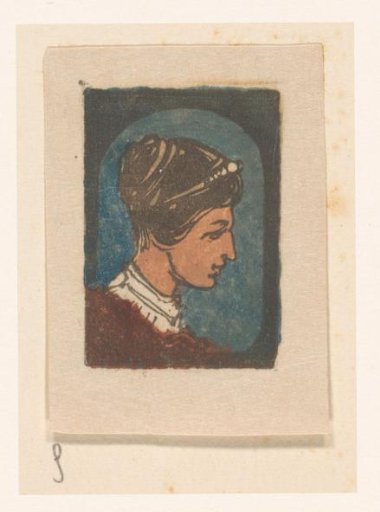 Head of a woman