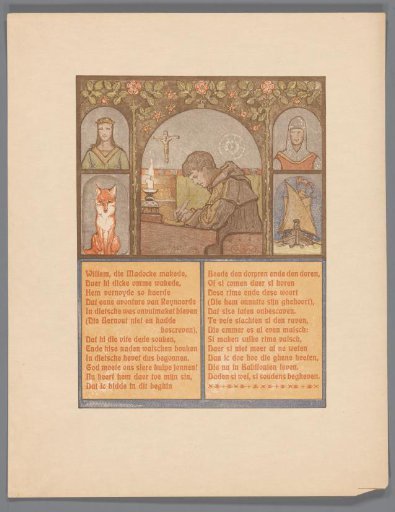 Writing monk