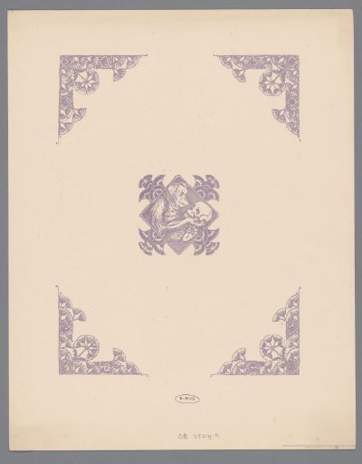 Ornamentation and a monkey with a skull