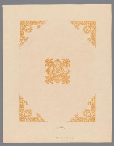 Ornamentation and a monkey with a skull