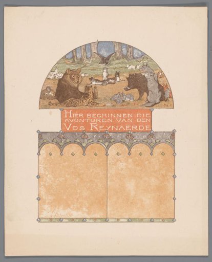Group of animals from Reynard the Fox