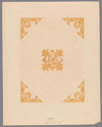 Ornamentation and a monkey with a skull
