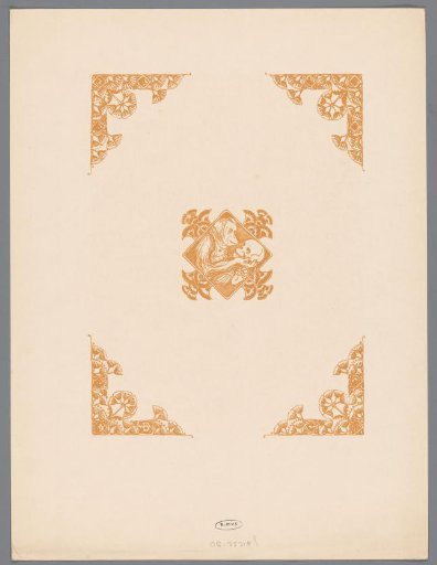 Ornamentation and a monkey with a skull