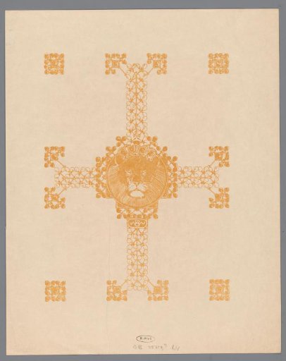 Ornamentation and crowned lion (Nobel)